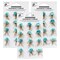 Pack of 3 - Little Birdie Paper Bouquet 12/Pkg-Song Of The Sea